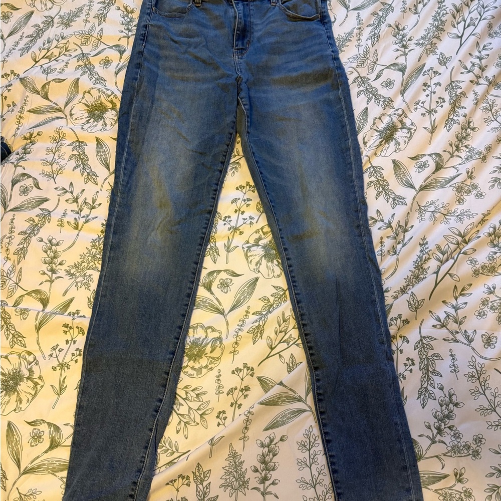 AE Hight Waisted Jegging 12 Extra Long